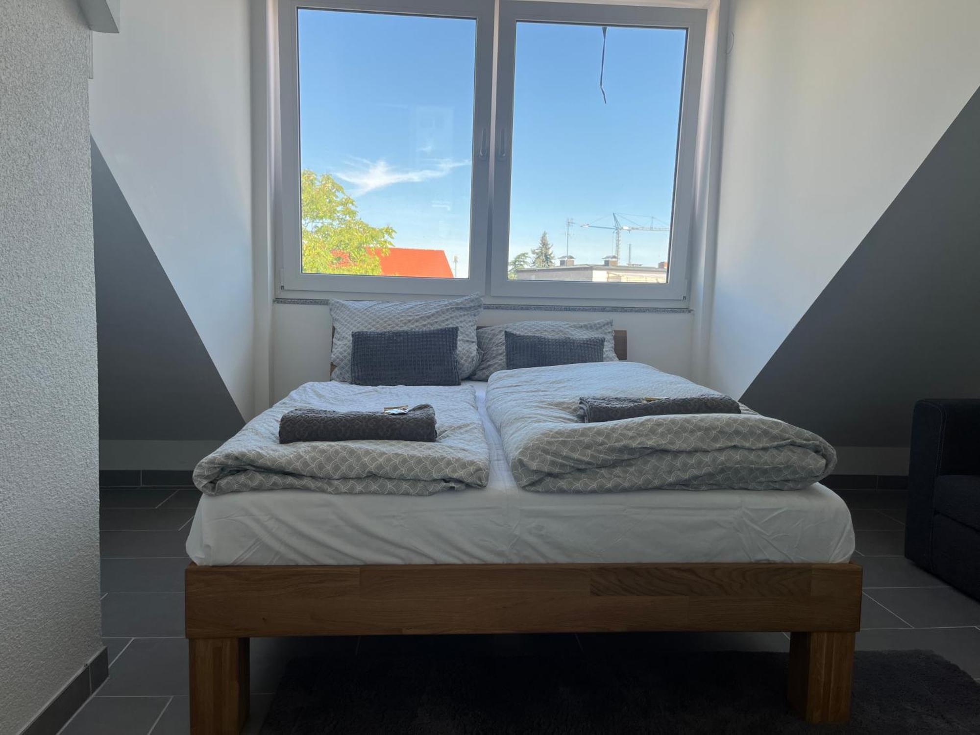 Simplex Apartments Am Europaplatz Karlsruhe Chambre photo