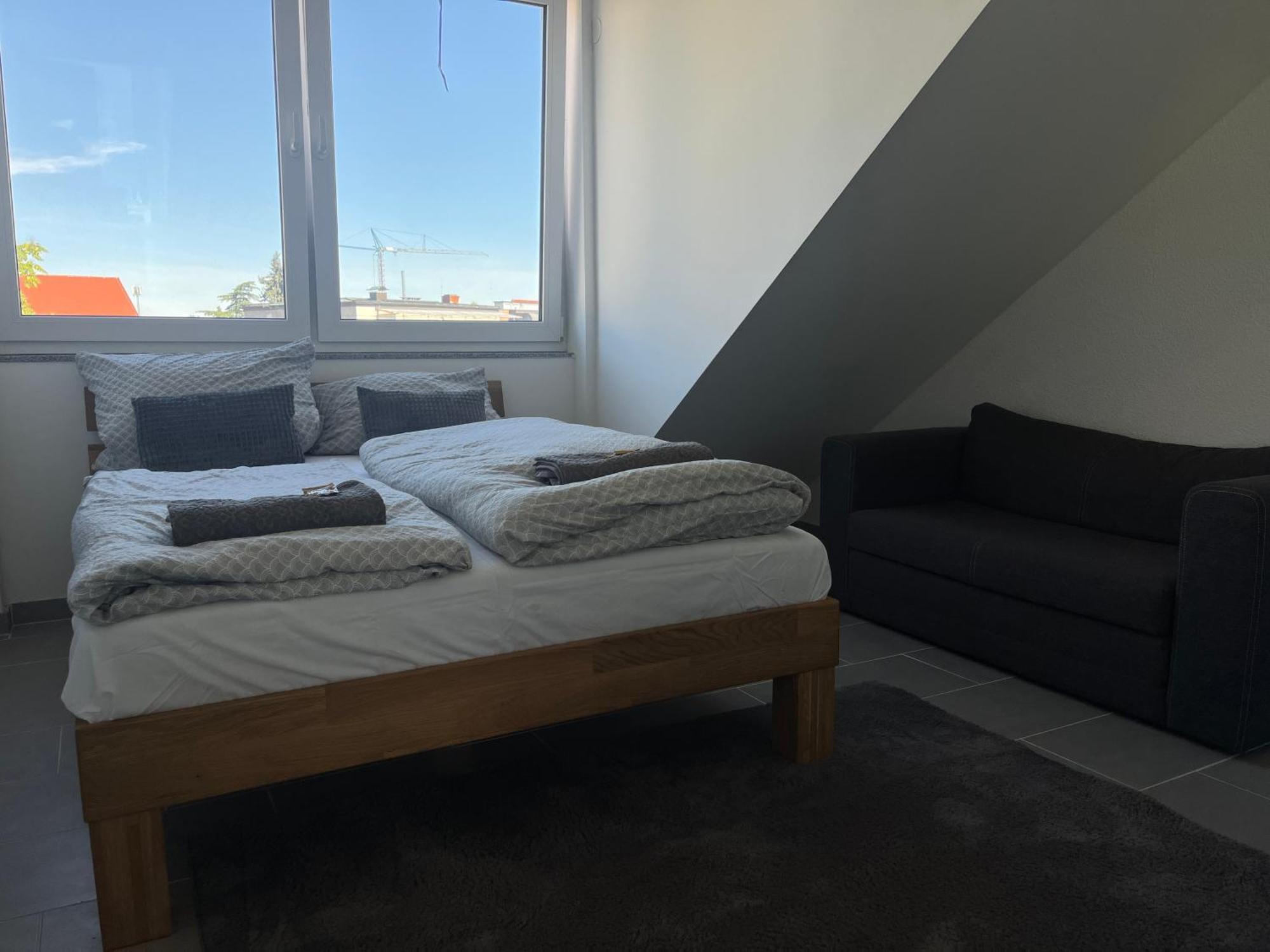 Simplex Apartments Am Europaplatz Karlsruhe Chambre photo