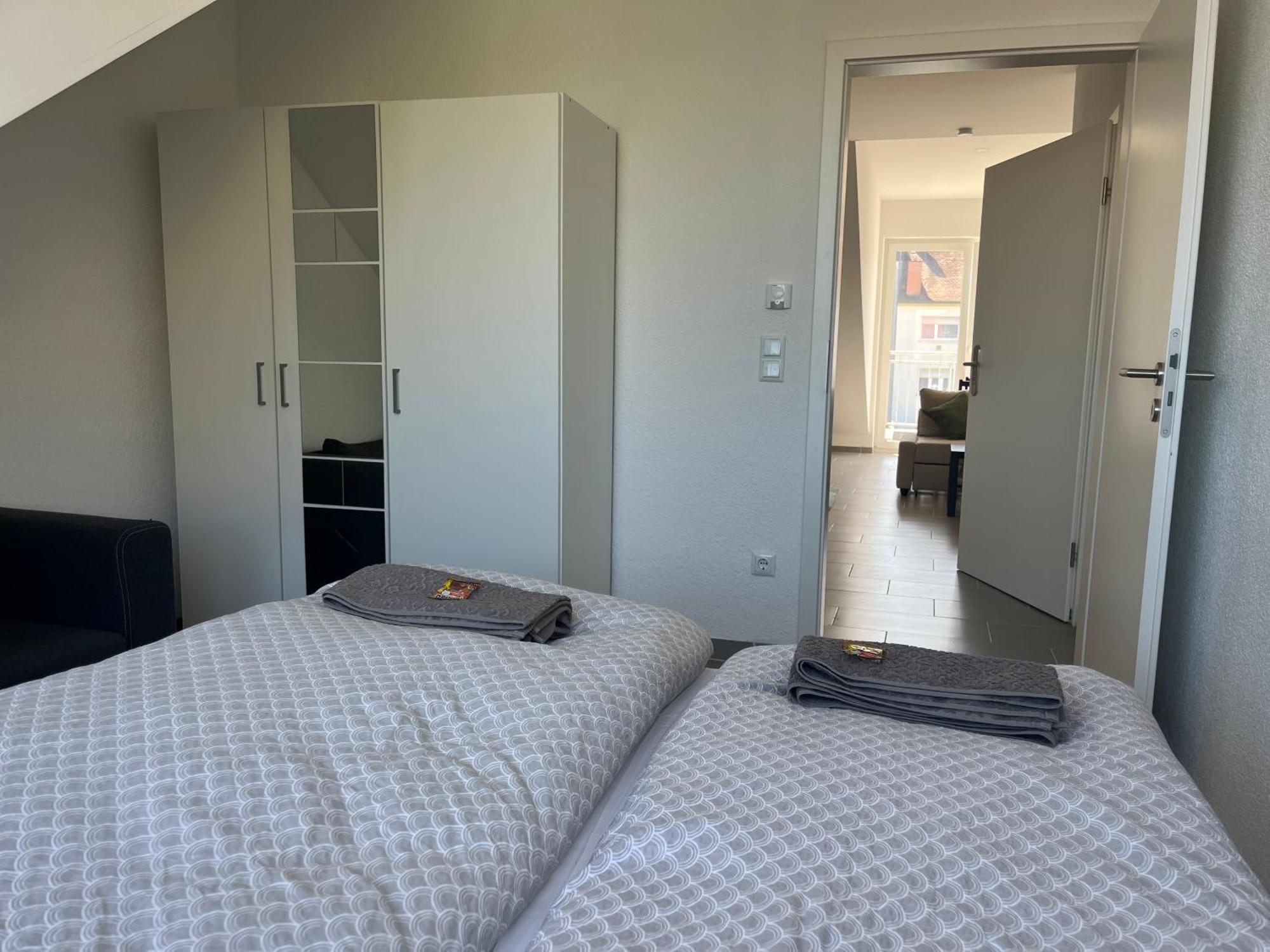 Simplex Apartments Am Europaplatz Karlsruhe Chambre photo