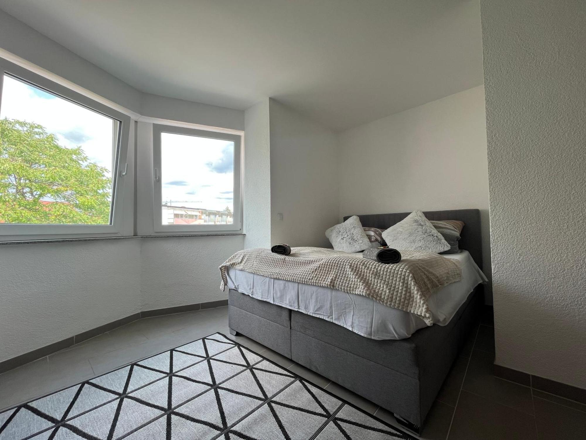 Simplex Apartments Am Europaplatz Karlsruhe Chambre photo