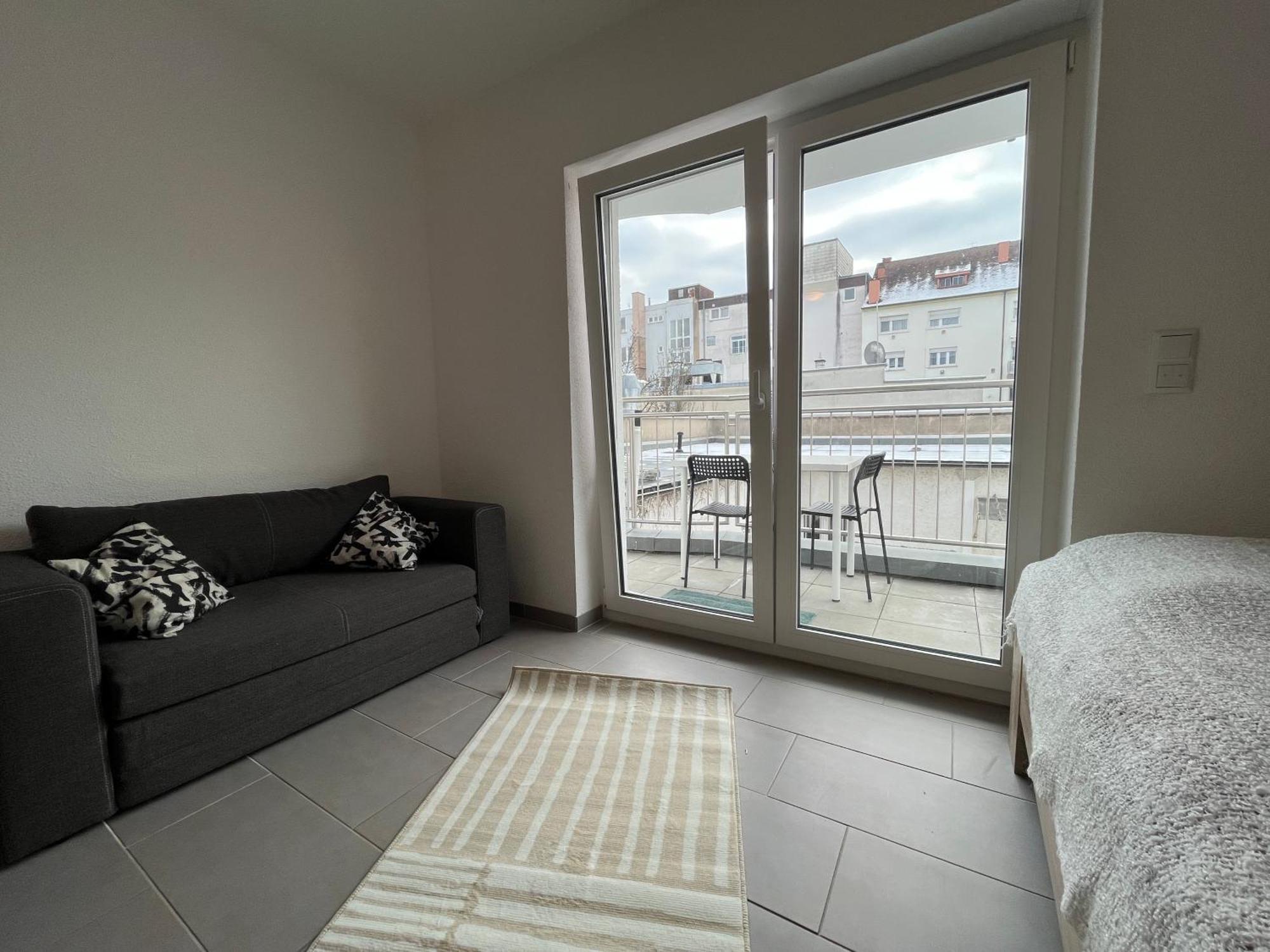 Simplex Apartments Am Europaplatz Karlsruhe Chambre photo