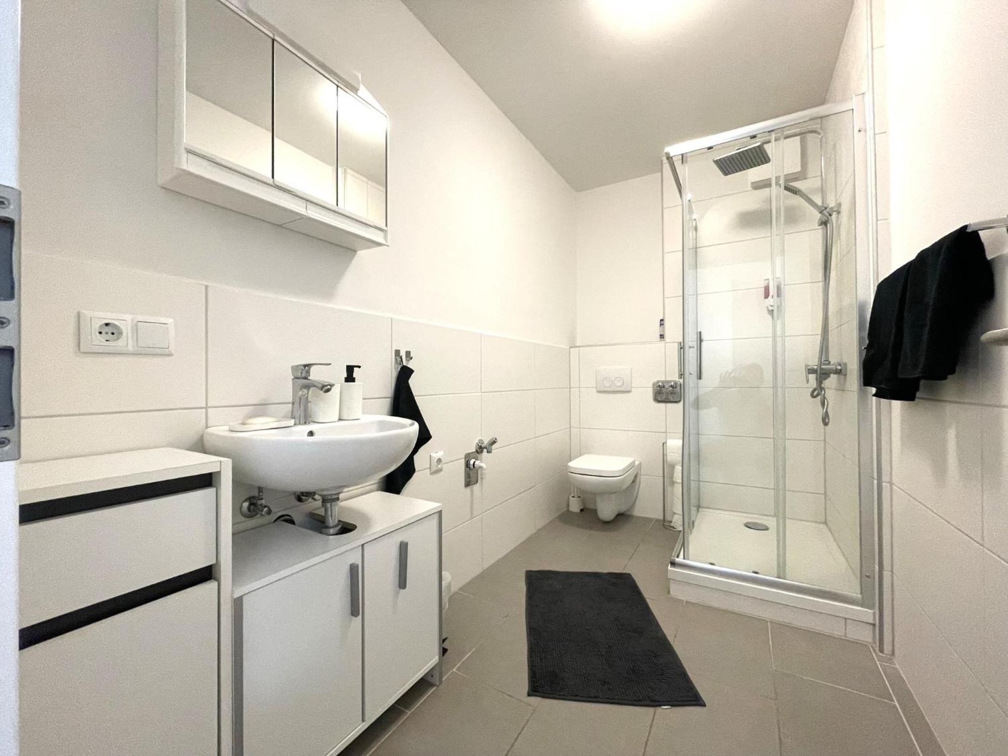 Simplex Apartments Am Europaplatz Karlsruhe Chambre photo